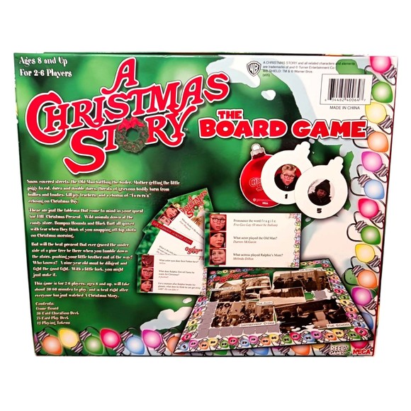 A Christmas Story The Board Game Warner Bros Neca Reel Games Ralphie COMPLETE - Picture 2 of 7